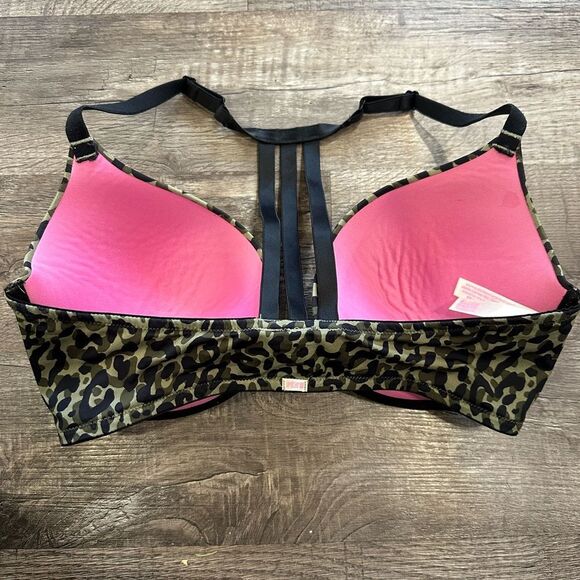 Pink “Camo” Push Up Bra! 38C - Picture 2 of 5
